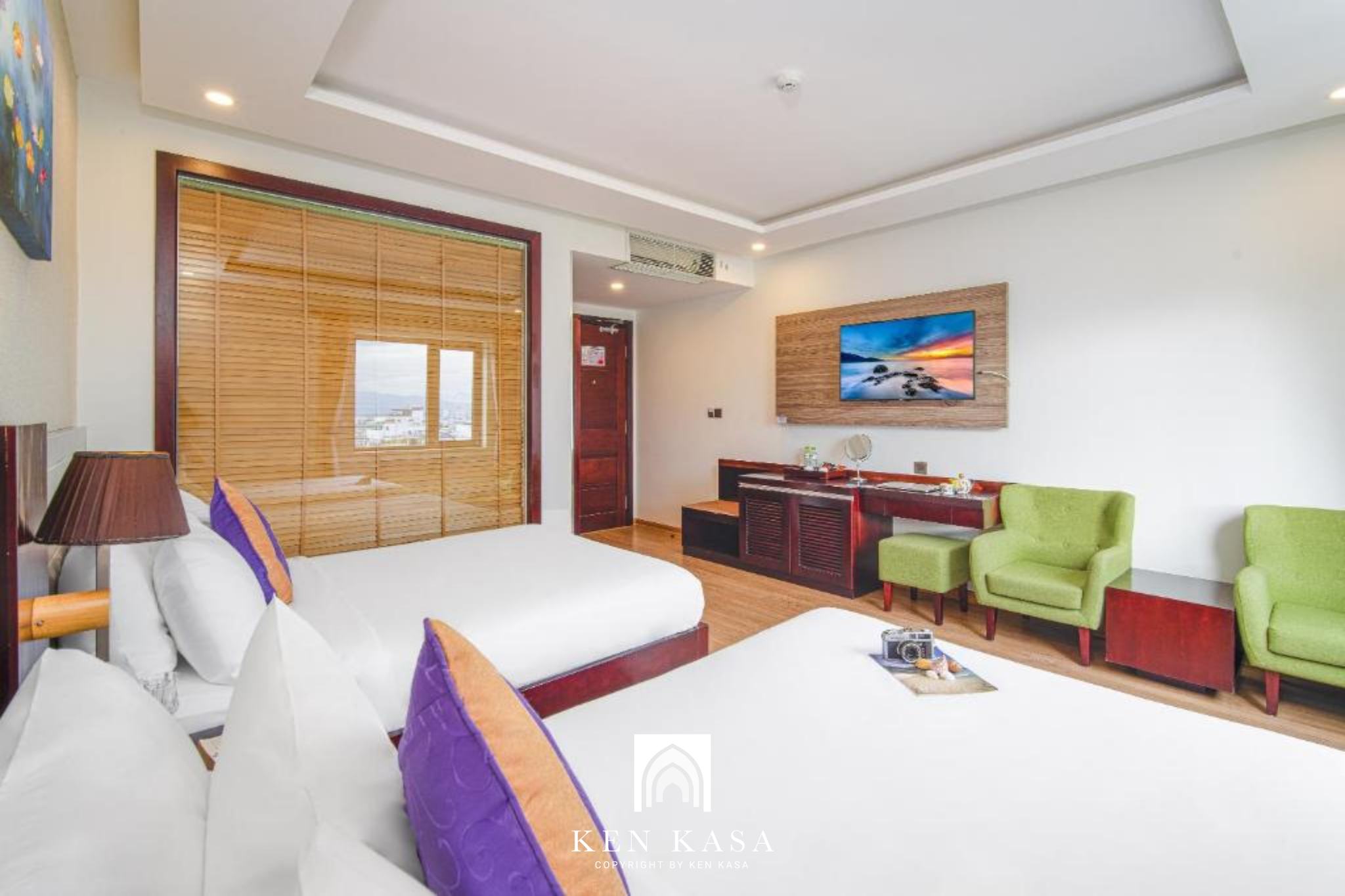 không gian phòng ngủ của Alani Hotel & Spa Đà Nẵng